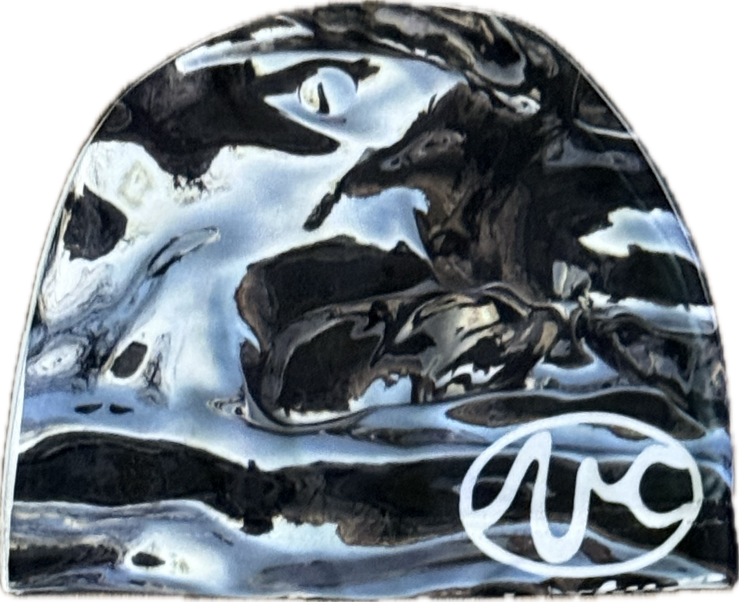 MARBLE TIDE (skull cap)